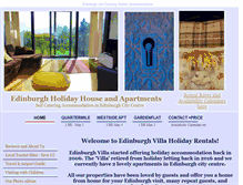 Tablet Screenshot of edinburghvilla.com